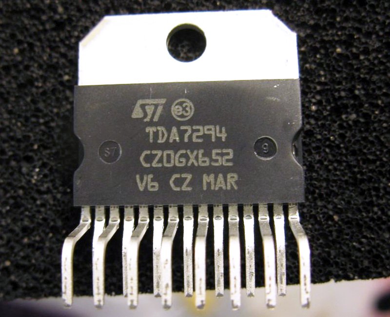 contrefacon ampli circuit intégré