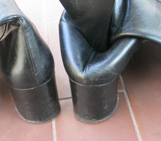 Casser le contrefort d'une chaussure