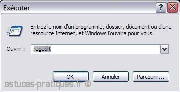 accelerer l apparition des menus sous xp 0