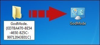 le godmode ou panneau de configuration en mode expert sur windows 7 0