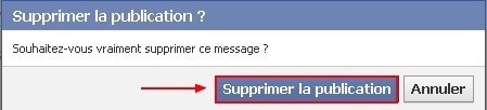 supprimer un element de votre mur d actualites facebook 1