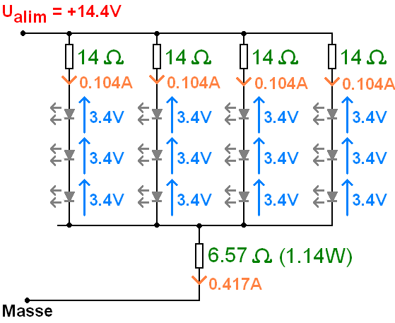 phares led 12v led en serie et resistance 8 phares led 12v led en serie et resistance 8