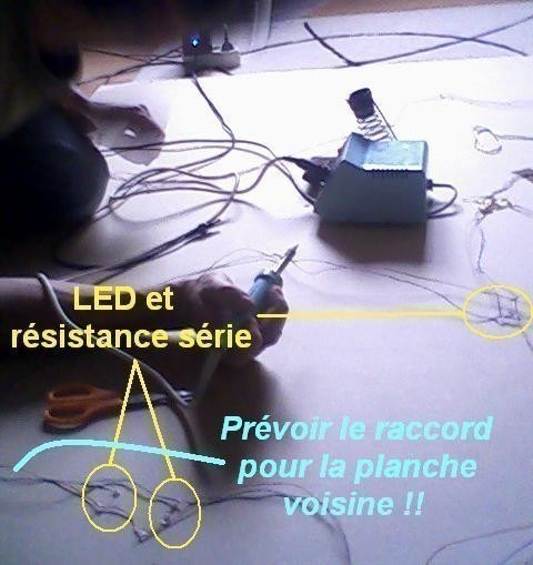 plafond etoile a led realisation 22