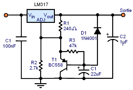 regulateur de tension lm317 montages 3 regulateur de tension lm317 montages 3