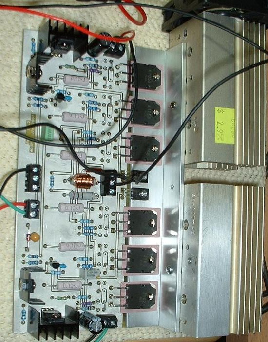 transistor en parallele et resistance 14