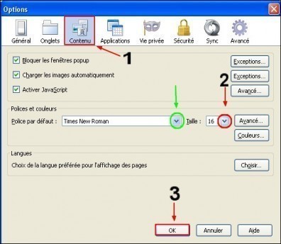 changer la taille des polices sous firefox 1 changer la taille des polices sous firefox 1