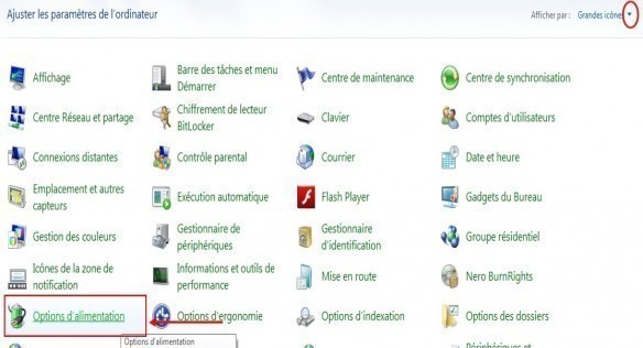 options d alimentation de windows 7 1 options d alimentation de windows 7 1