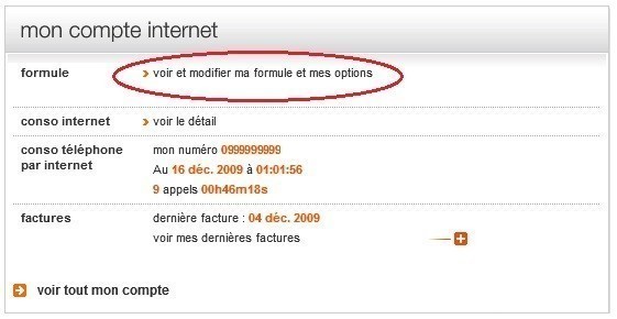 trouver ses identifiants tv orange 1