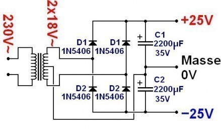 alimentation d ampli par batterie 1