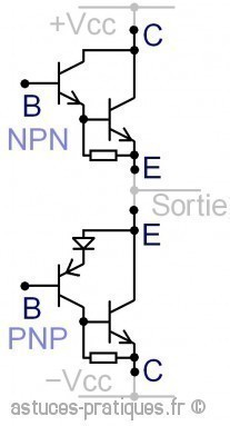 le transistor bipolaire paire de sziklai 1