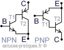 le transistor bipolaire paire de sziklai 0