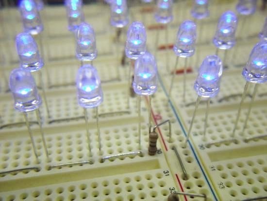 led et calcul de la resistance serie 9