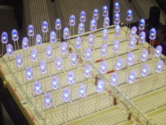 led et calcul de la resistance serie 10