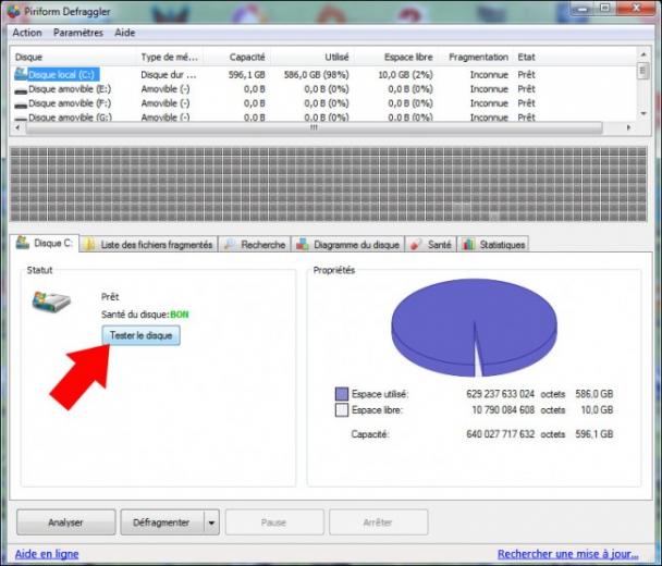 defragmenter le disque dur 2
