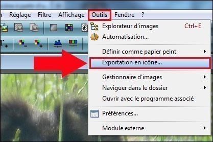 transformer une image en icone avec photofiltre 1