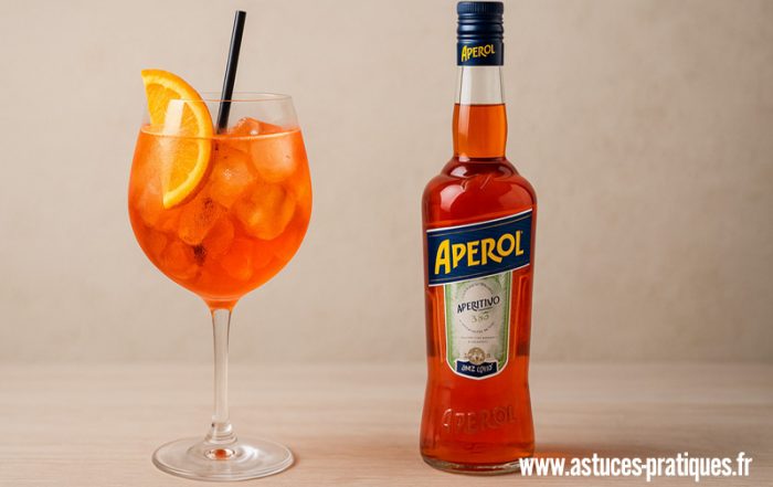 Le très populaire cocktail Aperol Spritz