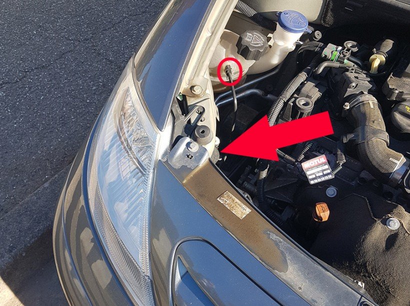 localisation ampoule a changer sur c3