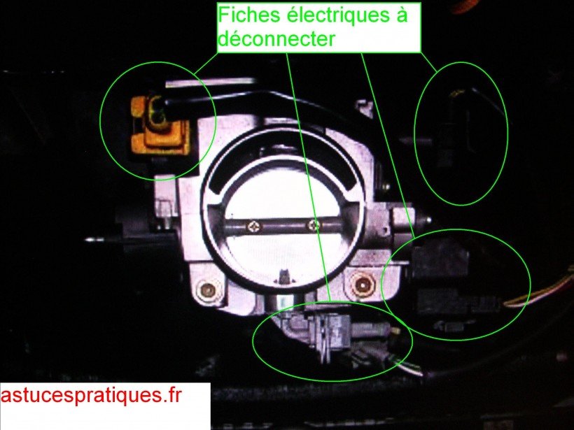 Débranchements fiches électriques