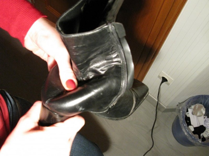 Assouplir un contrefort de chaussure en cuir Astuces Pratiques