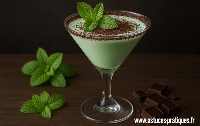Le savoureux cocktail Mint Chocolate