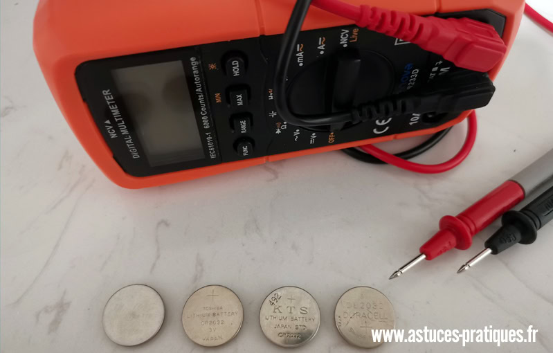 Comparatif des meilleures marques de piles CR2032