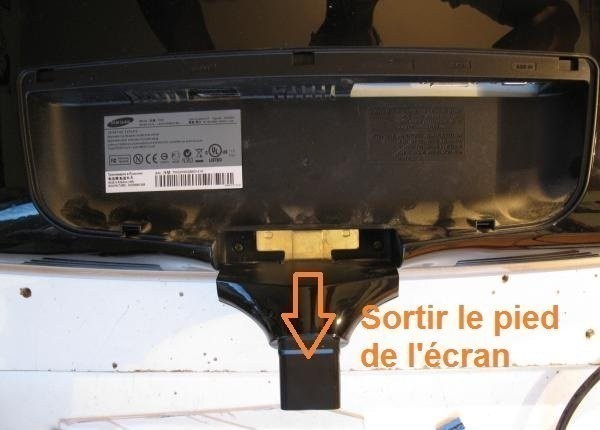 panne écran plat à réparer