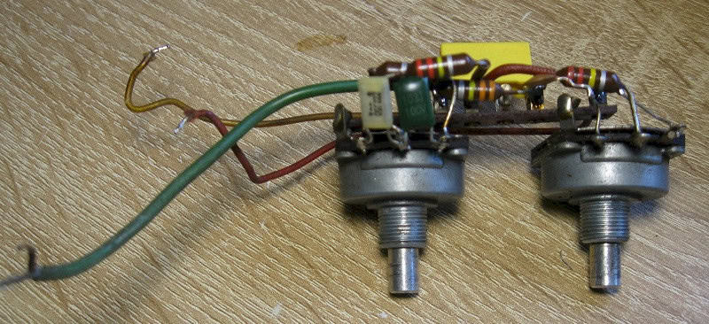 potentiomètre basse aigus tone stack ampli guitare potentiomètre basse aigus tone stack ampli guitare