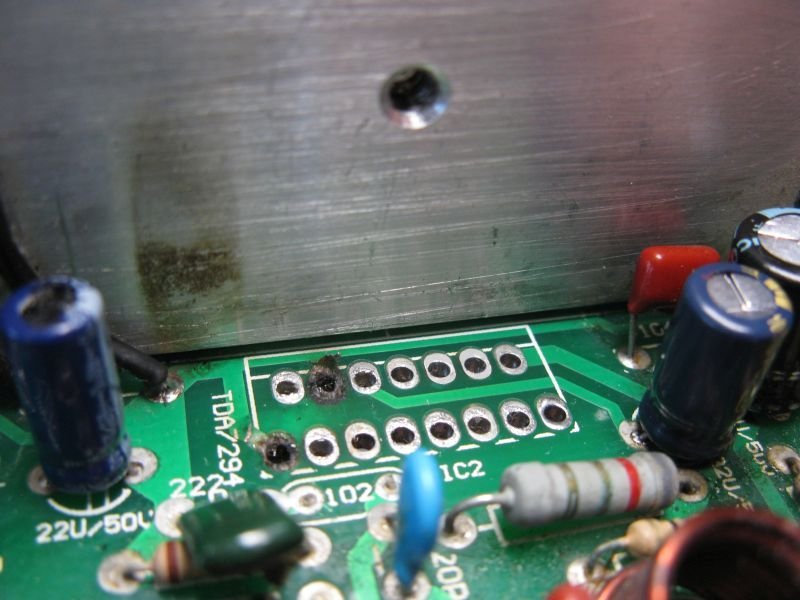 ampli tda7294 caisson grave
