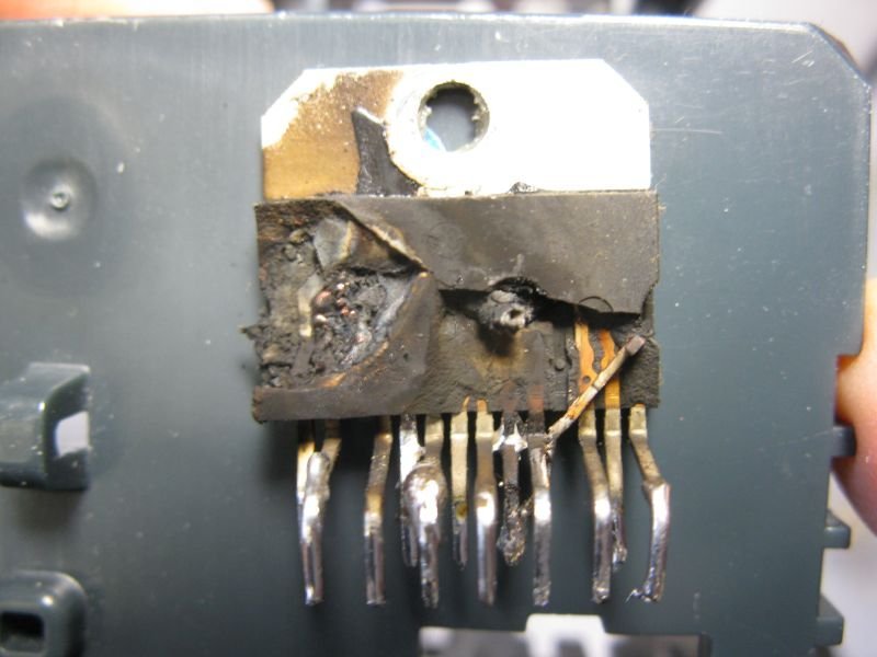 ampli TDA7294 panne remplacer