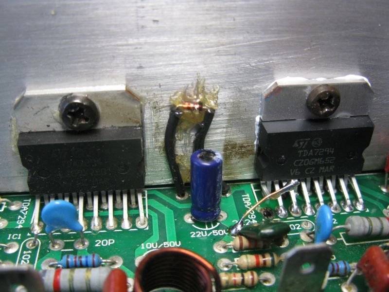 ampli tda7294 sono subwoofer