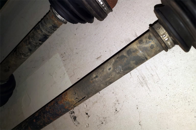 Rouille sur cardan stark neuf