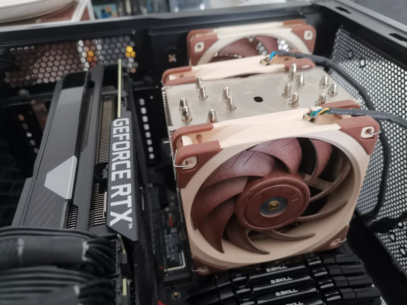 Teste des différentes pâtes thermiques sur I9 9900KF et ventirad Noctua NH-U12A
