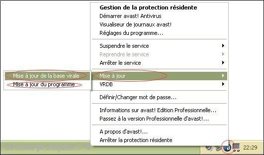 Mise à jour de l’ancienne version Avast - Astuces Pratiques