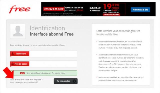 Comment Recuperer Mot De Passe Free Mail Récupérer son mot de passe Free - Astuces Pratiques