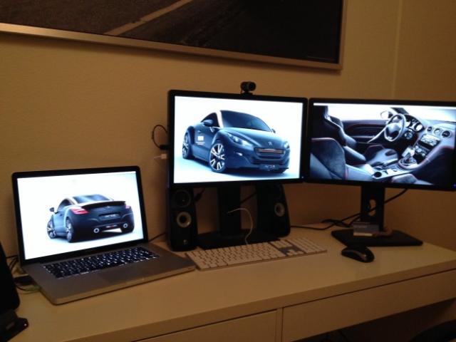 travailler avec 3 ecrans sur votre macbook pro 4